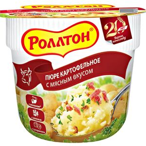 40г. Пюре "Роллтон"  Мясо 40 г. *24