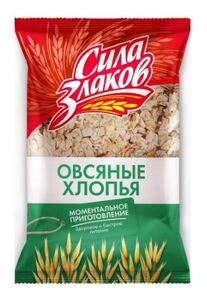 Овсяные хлопья "Сила злаков"*12