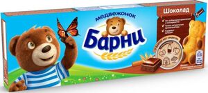 Печенье "Барни" (Шоколадный) 150 г.*20