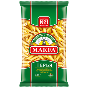 Макароны "МАКФА"  Перья  400г.*20  ( 218-3 )