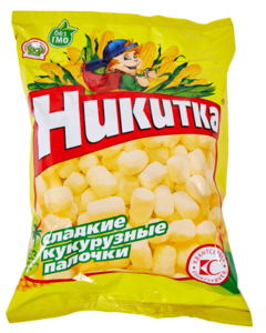 Палочки кукурузные "Никитка" 160 г.*16