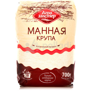 Крупа Манная "Агромастер" 700 г.*10