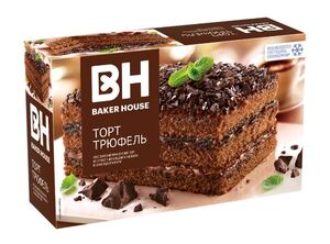 Торт BAKER HOUSE "Трюфель " 350г*8