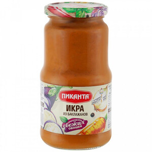 Икра из баклажанов "Пиканта" ГОСТ 450г.*6