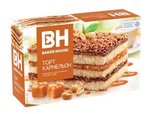 Торт BAKER HOUSE "Кармельон " 350г*8