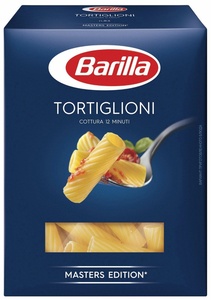 Макароны BARILLA "Тортиглиони" (трубочки)  450г*12