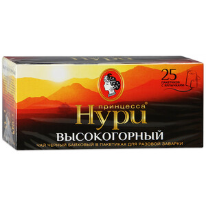 0197-18 Чай "Нури" Высокогорный 25 пак. С/Я *18