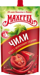 Кетчуп "Махеевъ" (Чили) ГОСТ 300 г.*16