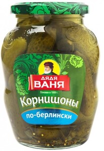 Корнишоны "Дядя Ваня" по-Берлински 350 г.*12