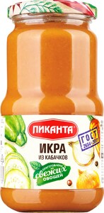 Икра из кабачков "Пиканта" ГОСТ ст/б 450г.*6