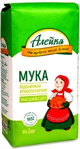 Мука "Алейка" в/с ГОСТ 2кг.*6