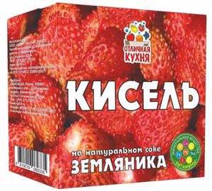 Кисель "Отличная кухня" (Земляника) ТУ 200 г. *32