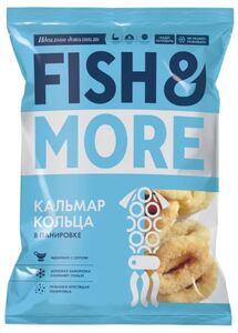 Кольца кальмара в панировке FISH&MORE(0,5кг*10) 1/5кг