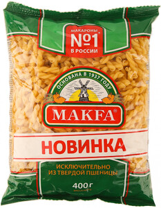 Макароны "МАКФА"  Косички  400г.*20  ( 228-3 )