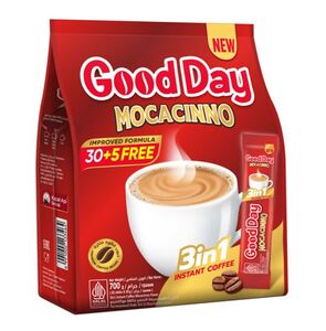Кофе 3в1 "GOOD DAY" (Мокачино)  20г*30+5шт.*12уп