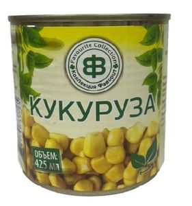 Кукуруза "Коллекция Фаворит" в/с ГОСТ 400г.*12