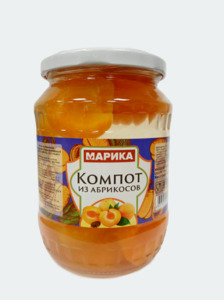 Компот из абрикосов "Марика" ст/б ГОСТ 680гр*8