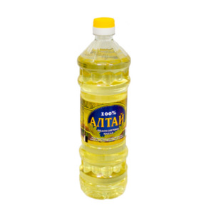 Масло  "Алтай" подсолнечное раф. в/с  ГОСТ 0,8 л. *15 АКЦИЯ
