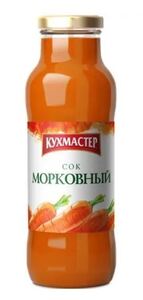Сок "Кухмастер" Морковный с мякотью  680мл*8